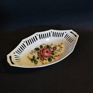 LICHTE Porcelain Bowl Design Collector 50s 60s Fine China Porcelain hand-painted