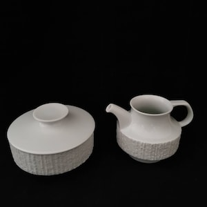 Thomas Arcta Sugar Bowl Milk Jug Vintage Porcelain Coffee Service