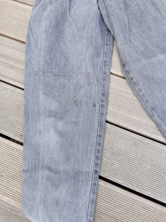 Vintage Lemmi Jeans Pants 164 Cm Blogger 70s 80s Retro 36 Grey | Etsy