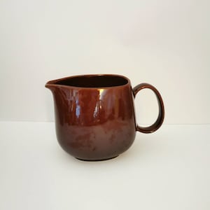Old Melitta milk jug 70s brown jug teapot 70s