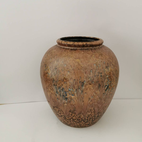 Great Dümler and Breiden vase Dümler & Breiden 036 / 22 ceramic vase 60s vase ceramic west german pottery Fat Lava