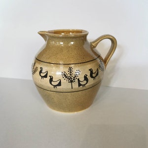 Enchanting JUG wine jug stoneware earthenware cabbage pot clay pot antique shabby decoration 17 cm