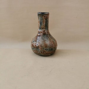 Vintage Mini 70s Fat Lava Vase west german pottery 12 cm