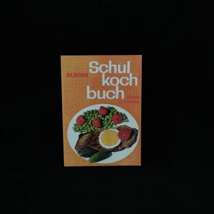 dr Oetker school cookbook for the electric stove 1960 Excellent condition
