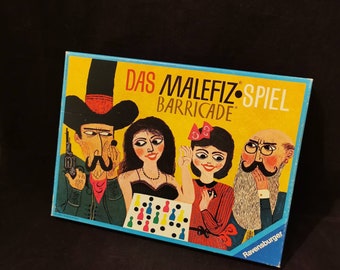 Ravensburger Malefiz Barricade board game in good condition game board two-sided vintage game