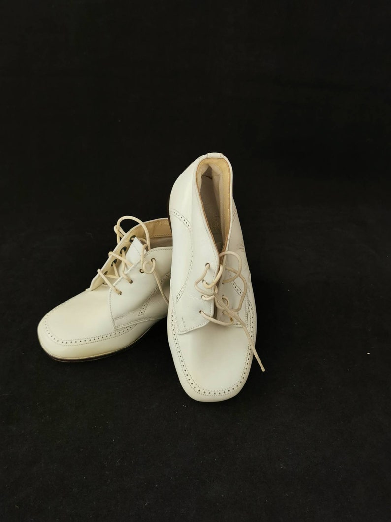 Vintage Kids Shoes 24 Kids Shoes Kids Leather Shoes