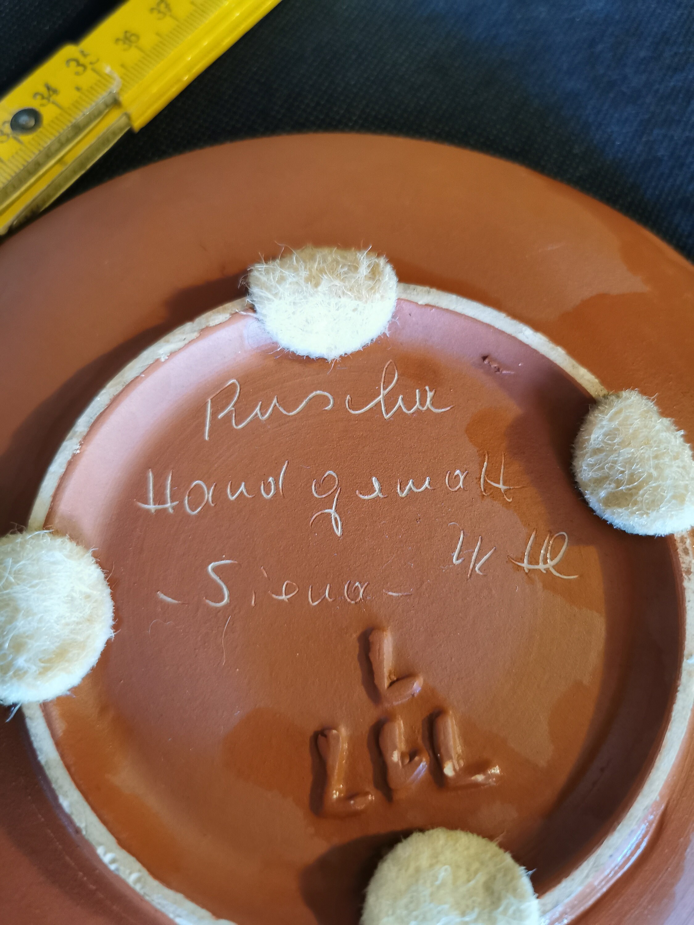 工芸品 Vintage Ruscha Fat Lava Wall Plate 工芸品 Vintage Ruscha Fat Lava Wall Plate 工芸品 Vintage