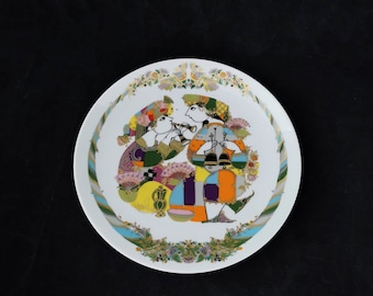 Rosenthal bord Concertina Björn Wiinblad Warsteiner Edition verzamelbord