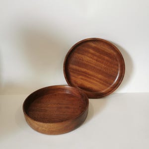 Vintage TEAK fruit bowl 2x Danish Design bowl wooden bowl wooden bowls