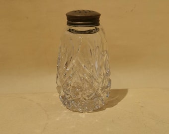 Poivre Shaker Vintage Retro Cruet Bocal en verre cristal