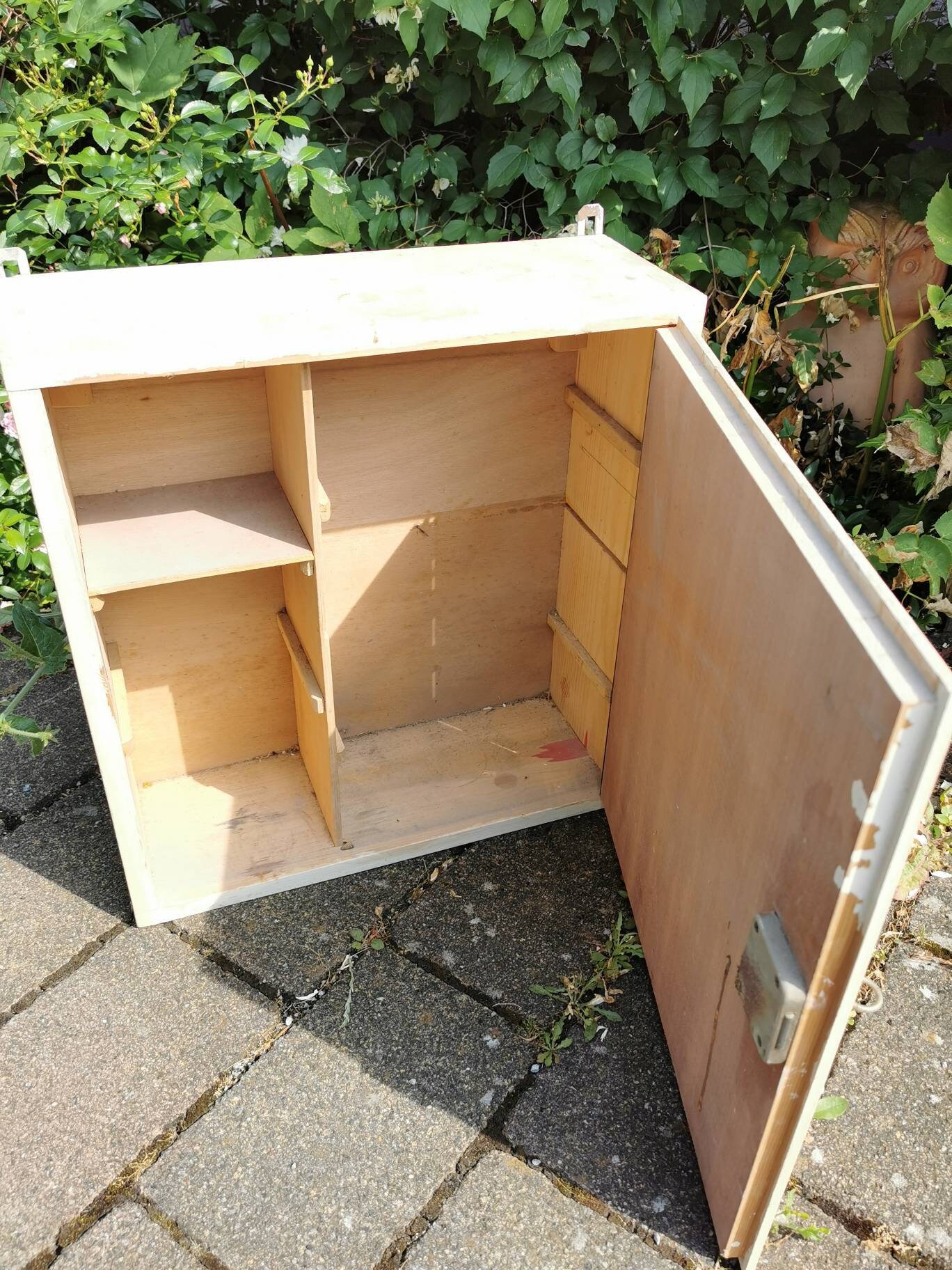 Kleiner Holz Schrank Vintage Schrank Wandschrank Regal Pimp it | Etsy