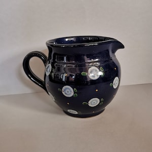Ceramic milk jug milk jug 70s vintage jug with handle