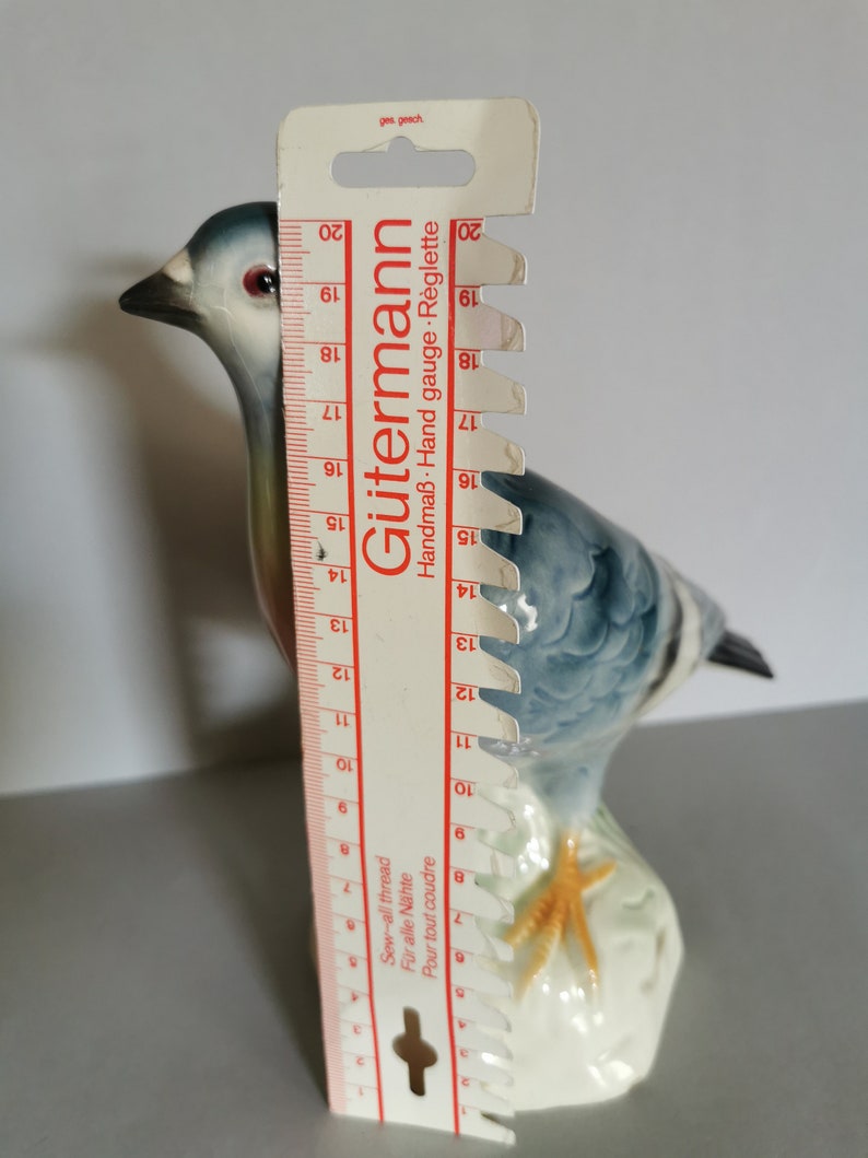 Porcelain dove porcelain figure vintage shabby image 9