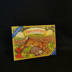 Hare and Hedgehog by David Parlett 1978 Ravensburger 010318 with audio cassette