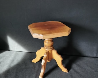 Vintage Holz Blumensäule Blumenhocker shabby Pimp it up Blumenhocker Blumenständer