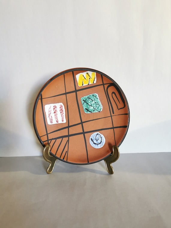 工芸品 Vintage Ruscha Fat Lava Wall Plate 工芸品 Vintage Ruscha Fat Lava Wall Plate 工芸品 Vintage