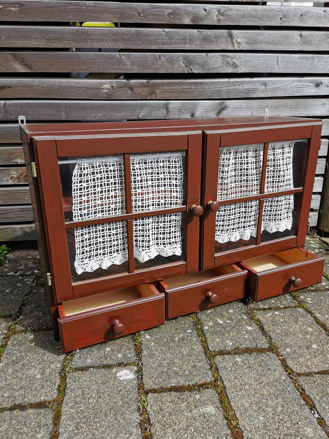 Alter Hängeschrank Küchenschrank Vorratsschrank Vintage Holz | Etsy