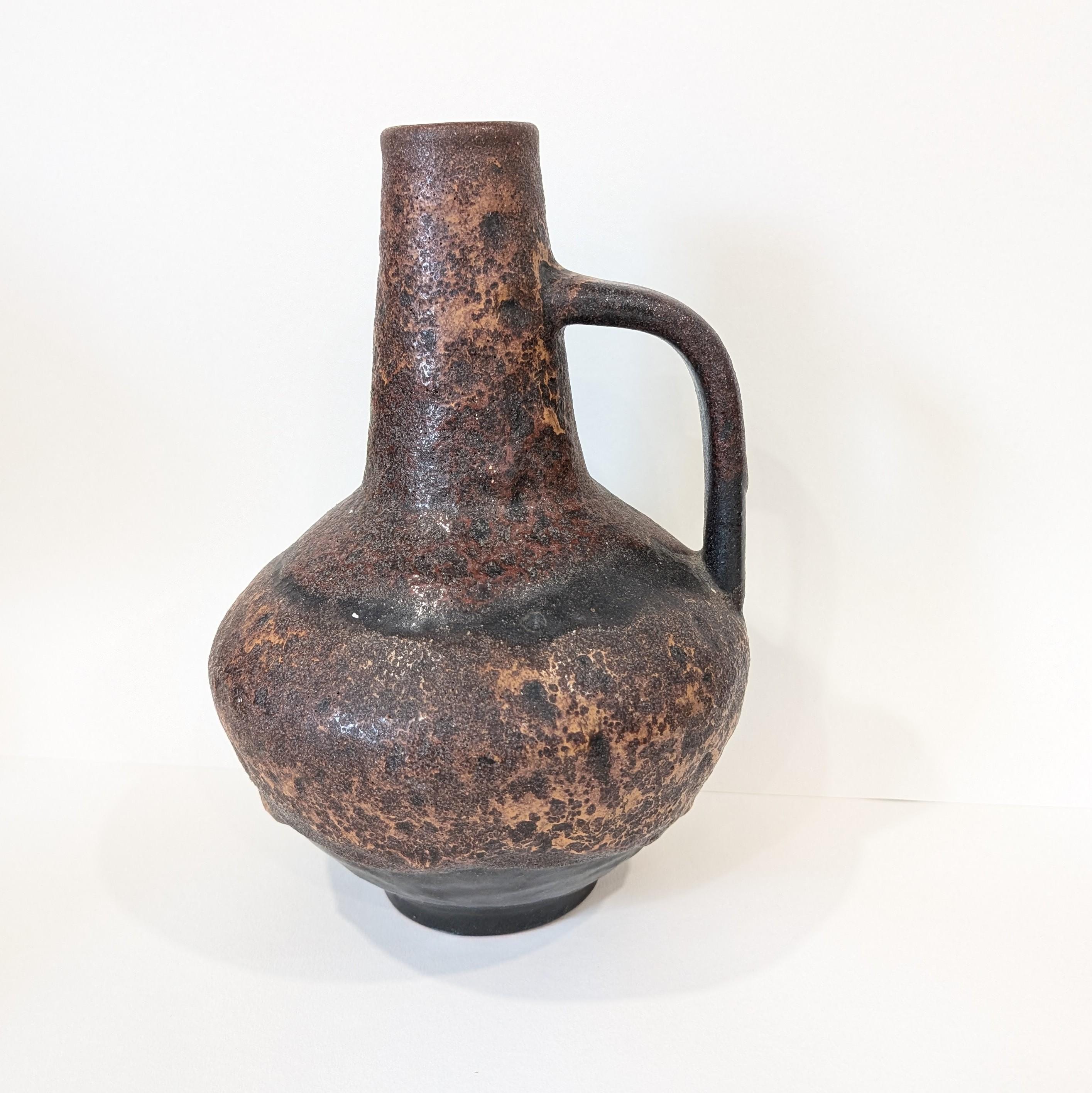 Beautiful 70s Vase Carstens Tönnishof Pop Art West German Pottery