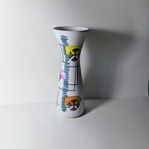 Vintage Scheurich flower vase 70s vase beautiful abstract