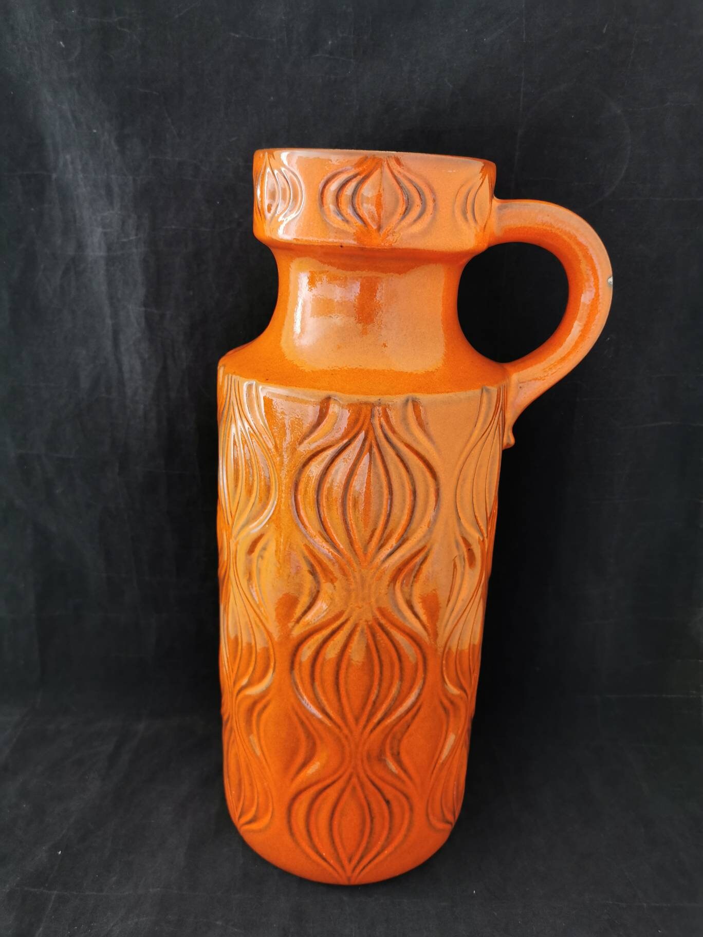 シューリッヒ オニオン アムステルダム ハンドル 花瓶 セラミック 485