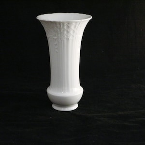 Vaso nobre vaso de mesa shabby branco AK Kaiser W-Alemanha