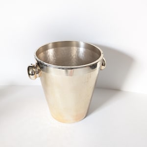 Alter Sektkühler Vase Sektkübel versilbert Vase shabby Champagner Eiskübel