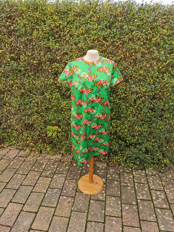 Vintage smock dress dress smock 70s retro prilflow