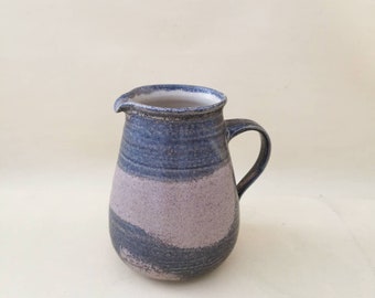 Small hand made JUG clay earthenware ceramic milk jug jug vintage milk jug ceramic jug