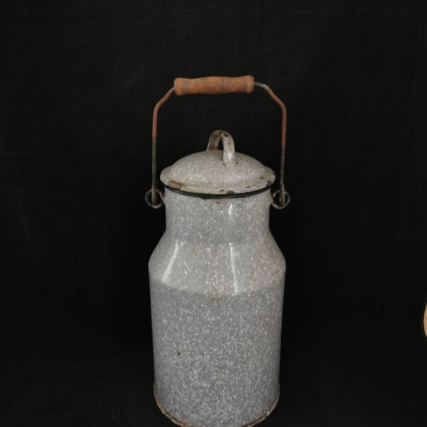Enamel Milk Jug Etsy