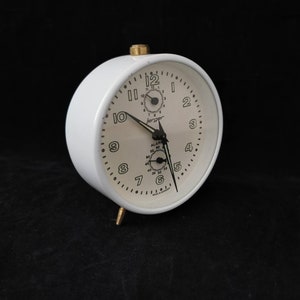 Antique design alarm clock Jerger alarm clock vintage loud