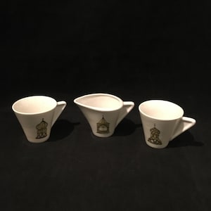 Super beautiful Zaren coffee ceramic 3 pcs jug mocha cup cups set