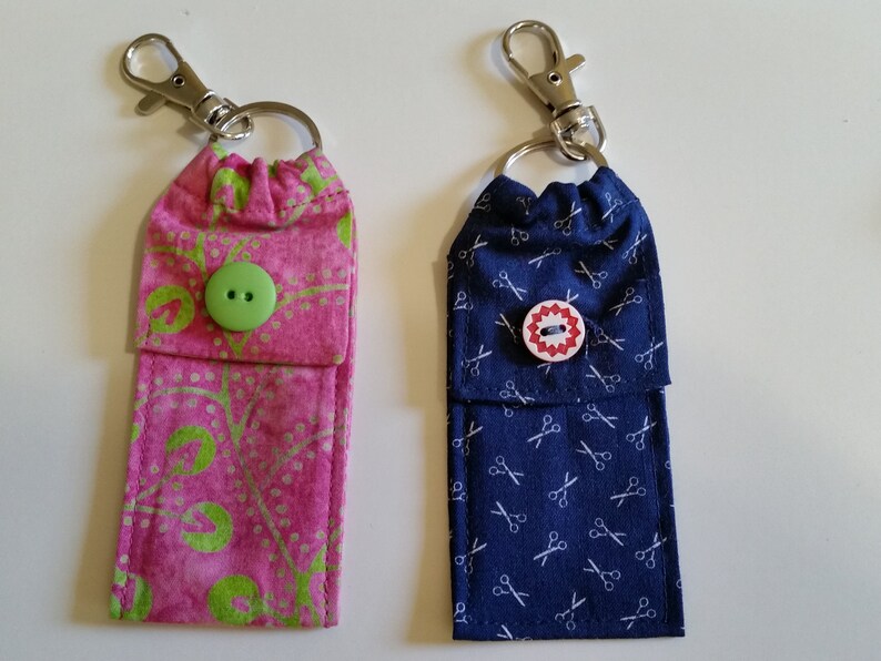 PDF Sewing Pattern Lip Balm Holder / USB Holder With Closure Etsy