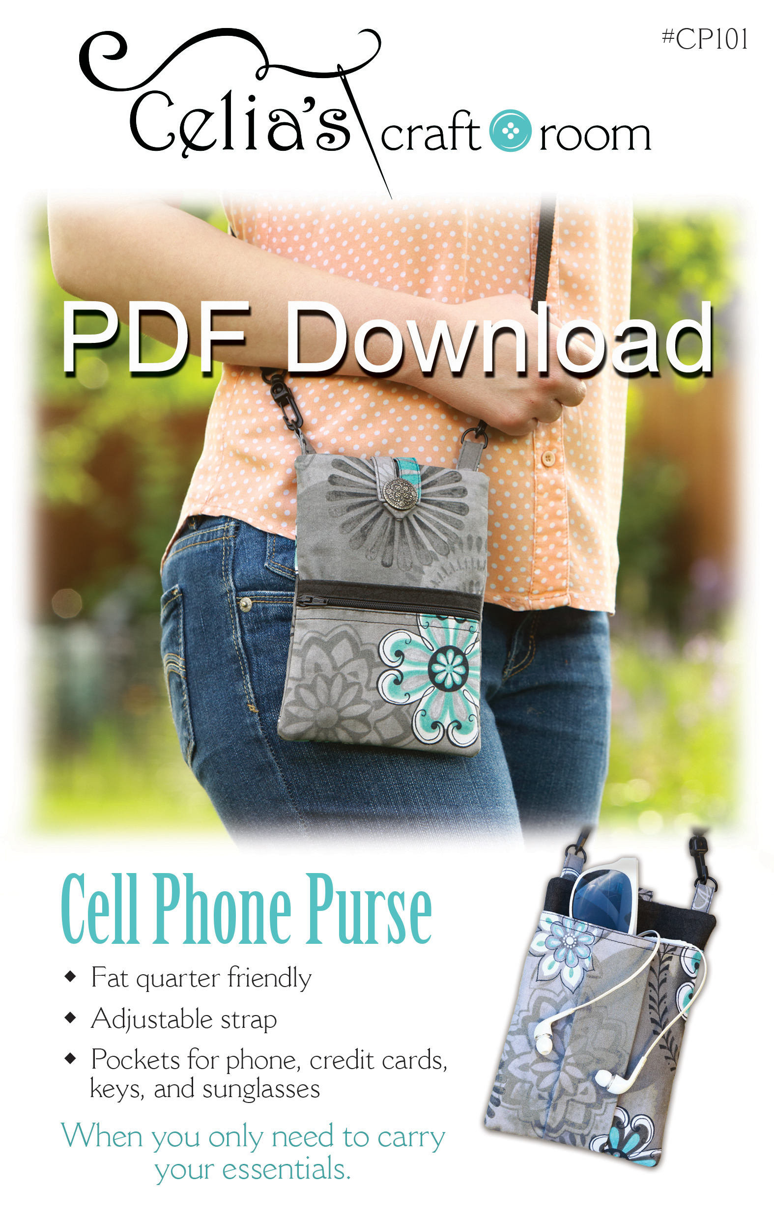 Vignette Phone Crossbody Sewing Pattern by Hold it Right There by Suzanna  Marosi McKeon - Issuu