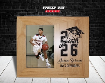 Personalized Basketball Graduation Frame