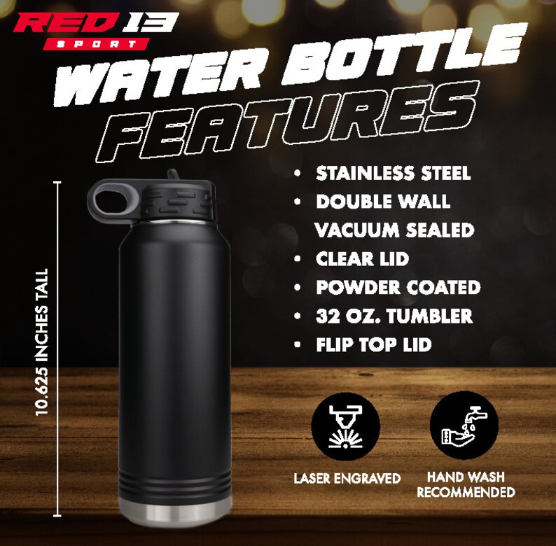 Red13Sport Water Bottle - Thumbnail 4