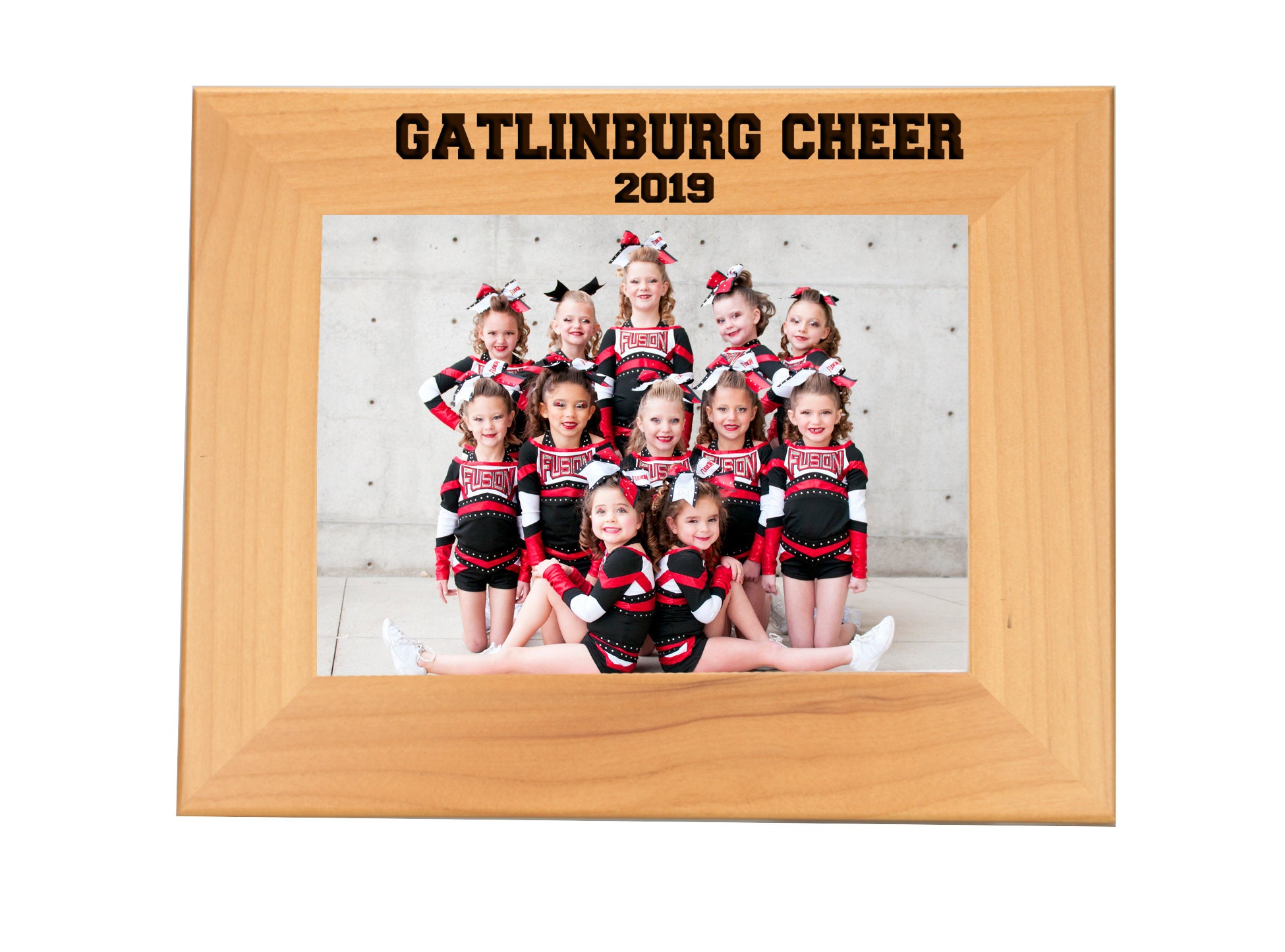 Personalized Cheer Team Picture Frame Cheer Team Picture Etsy