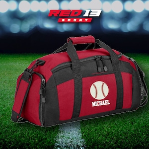 Personalized Baseball Duffel Bag, Embroidered Baseball  bag, Baseball  game bag, sport bag, girls Baseball  bag, boys Baseball bag