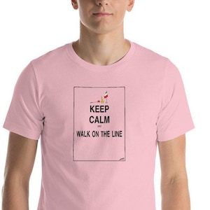 Walk the Line Tshirt - Etsy