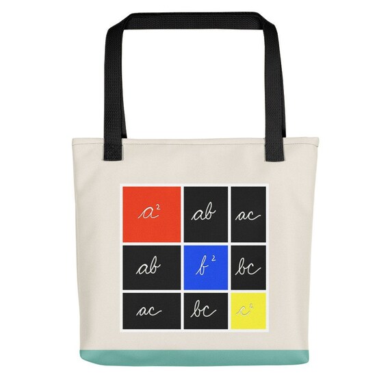 Tote Bag Montessori Trinomial Cube Beautiful Teacher Gift Etsy