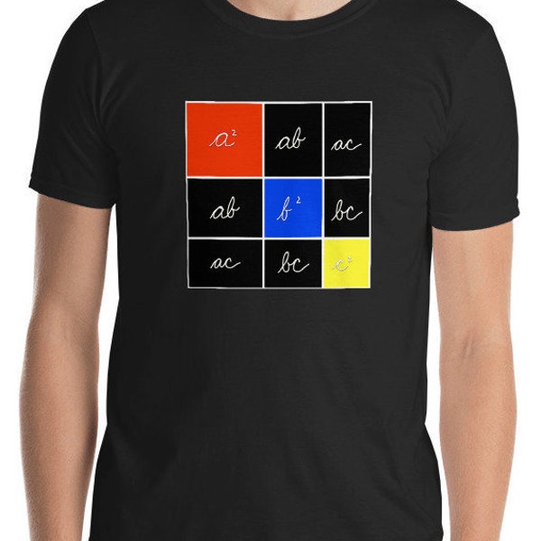 Short-sleeve Unisex t-shirt, Montessori Trinomial Cube- great Montessori teacher gift!!