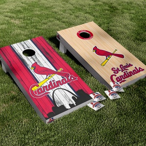 St. Louis Cardinals Cornhole Boards, Cardinals Bean Bag Toss Games