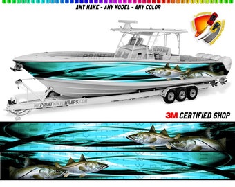 Cobia Beautiful Vinyl Sticker Fish Decals for Boat Car Vehicle Truck