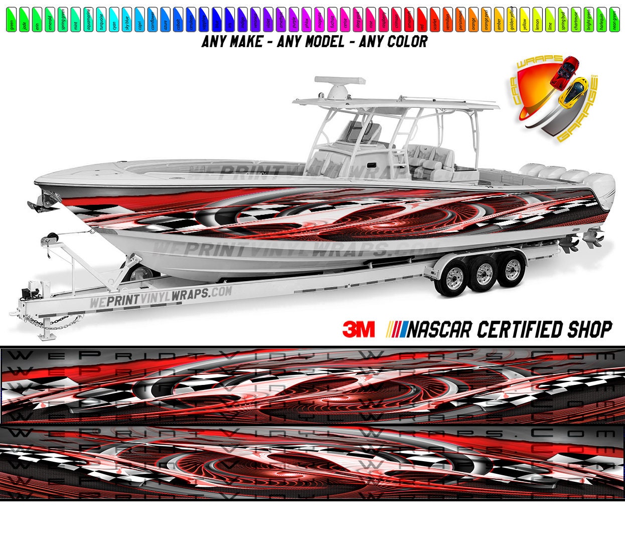 Boat Wrap Kit Red -  New Zealand