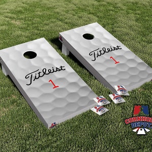 Wrap Cornhole Personnalisé Thème Surfer Tropical – Vinyle Résistant UV – Pose Facile – Protection Rayures – Jeux Extérieur