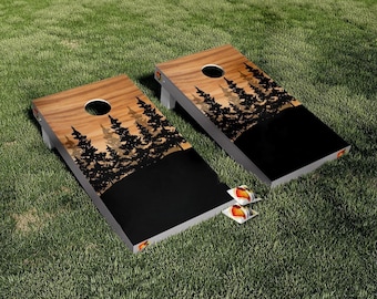 Boshout Cornhole Board Vinyl Wrap Skins Gelamineerde Stickerset Sticker Verjaardagscadeaus