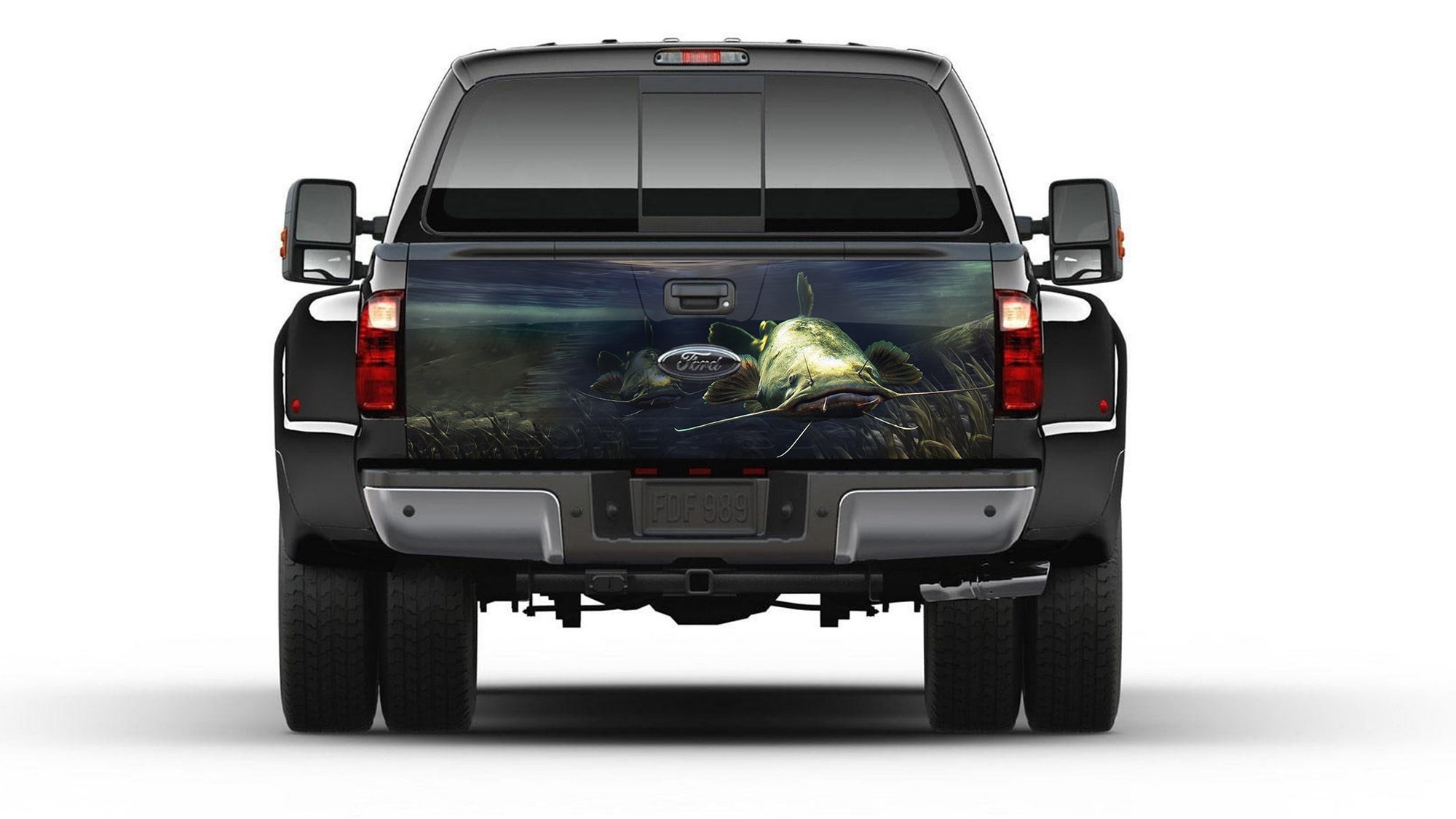Catfish Tailgate Truck Bed Decal