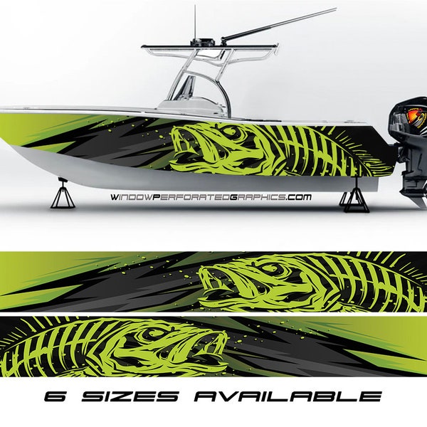 Bass Boat Vinyl Wraps Etsy