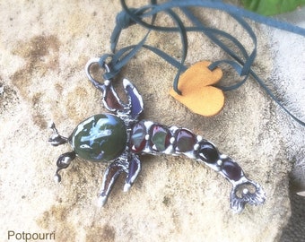 Zodiac Sign Crab Pendant