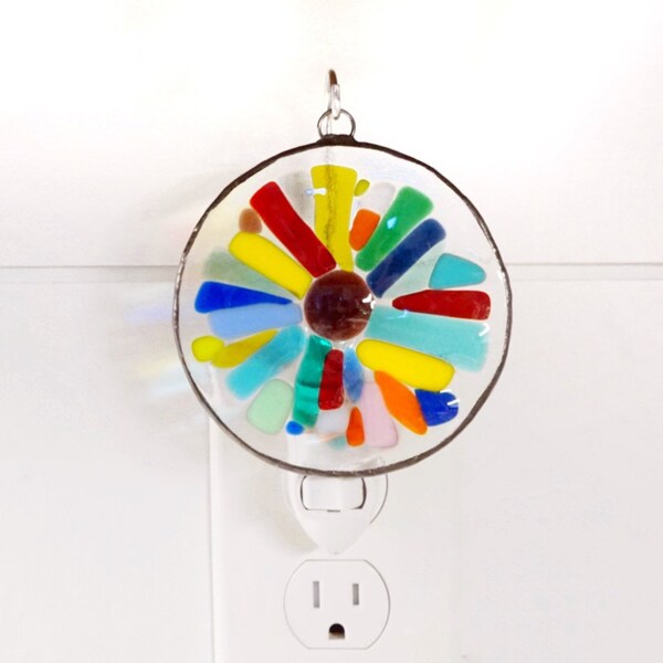 Bird Wreath Night Light, Wooden Night Light, Nightlight Cover