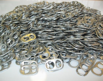 1000 Aluminum Pop Soda Beer Tabs